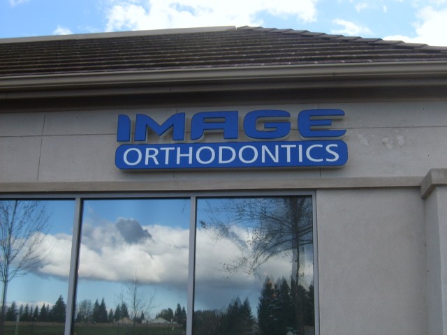 Image Orthodontics - Front and Halo Lit Pan Channel Letters
